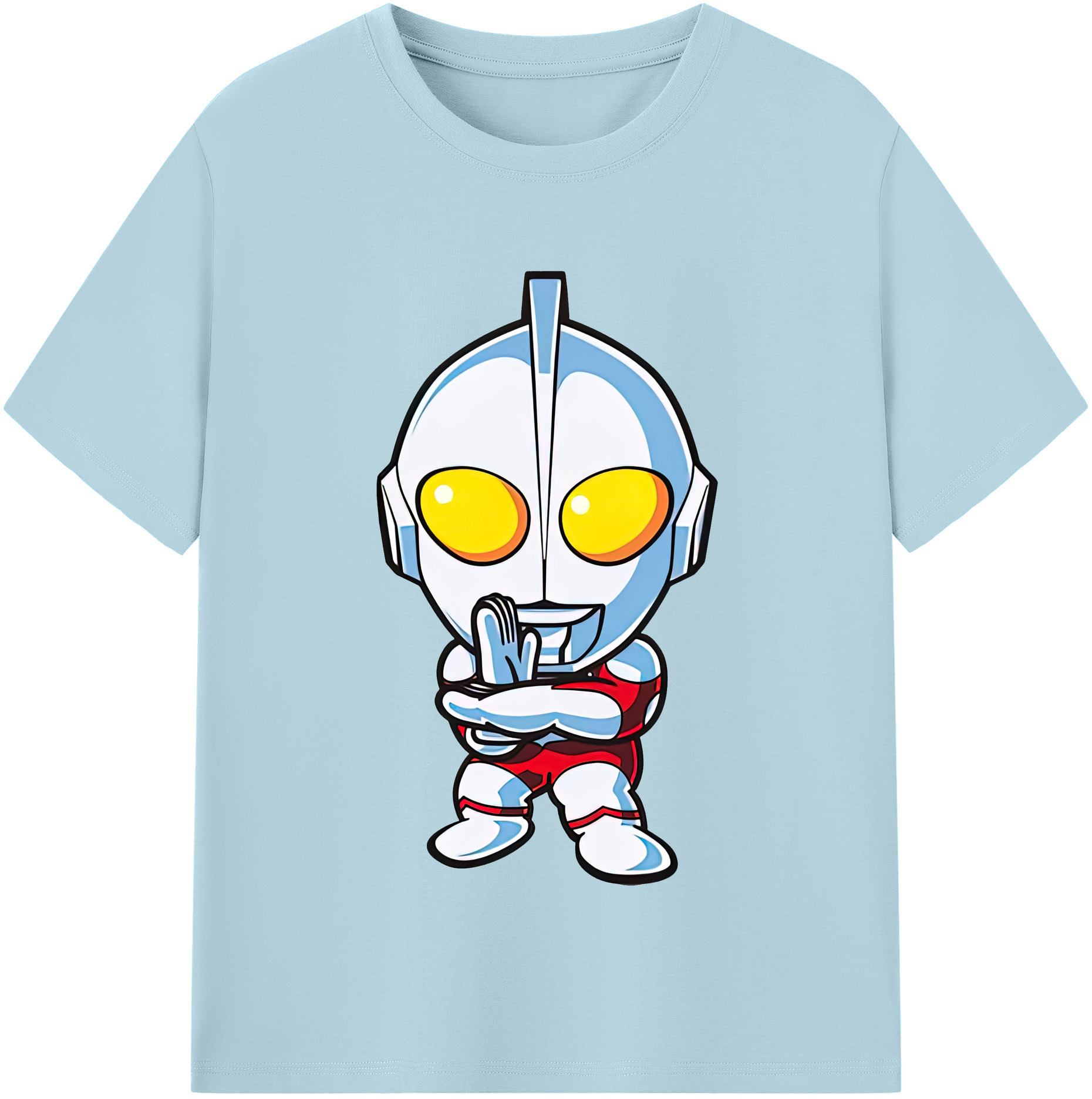 （画像用） ウルトラマン Ultraman 綿100％半袖Tシャツ（フロントプリント）